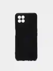 Черный силиконовый чехол для Realme 8i, Narzo 50 (Реалми 8 ай, Нарзо 50), прозрачный