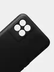 Черный силиконовый чехол для Realme 8i, Narzo 50 (Реалми 8 ай, Нарзо 50), прозрачный