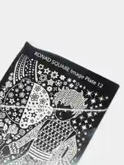 Бронзовый пластина для стемпенга, украшения для ногтей (узоры для ногтей), средня