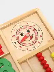 Деревянная игрушка Счеты, обучающий набор для детей