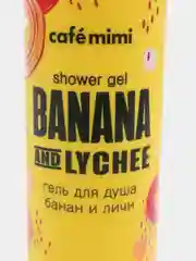Гель для душа Банан и Личи CafeMiMi 300 мл