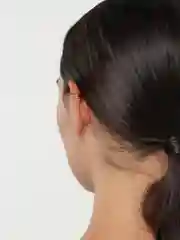 Золотой кафф двойной на середину уха