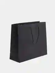 Однотонный черный пакет