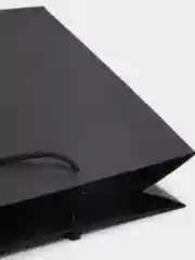Однотонный черный пакет
