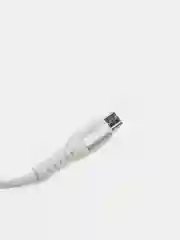 Белый кабель изностойкий SKYDOLPHIN S05 Lightning / Type-C / microUSB