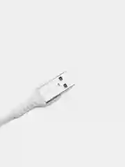 Белый кабель изностойкий SKYDOLPHIN S05 Lightning / Type-C / microUSB