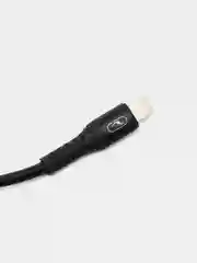 Черный кабель изностойкий SKYDOLPHIN S05 Lightning / Type-C / microUSB