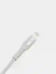 Белый кабель изностойкий SKYDOLPHIN S05 Lightning / Type-C / microUSB