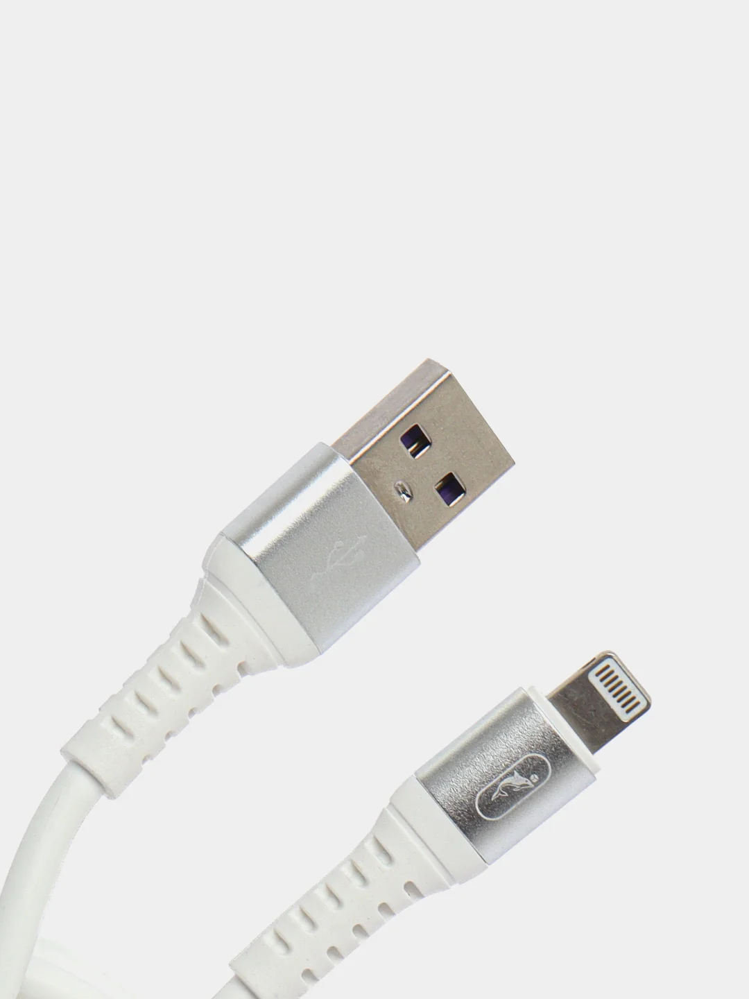 Белый кабель изностойкий SKYDOLPHIN S05 Lightning / Type-C / microUSB