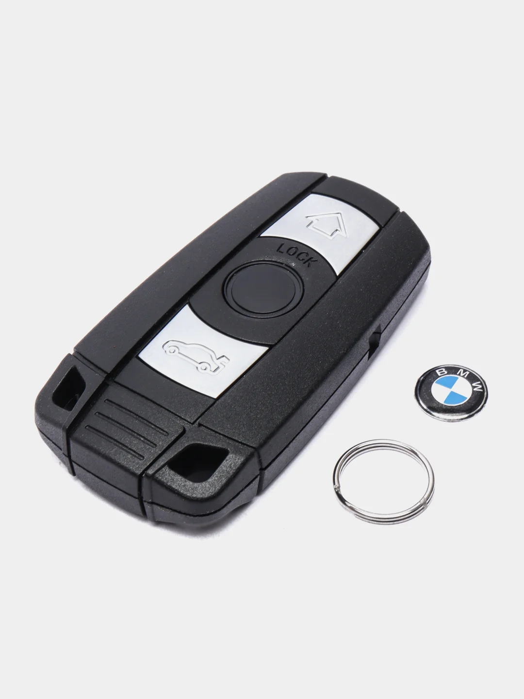 Черный корпус смарт ключа БМВ BMW E61, E90, E82, E70, E71, E87, E88, E89, X5, X6, 1,3,5,6 B636