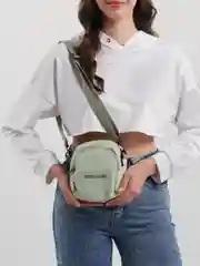 Оливковый сумка женская маленькая повседневная, мужская