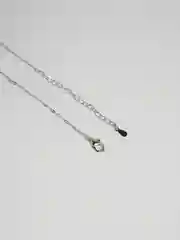 Серебряный браслет на ногу / руку полумесяц