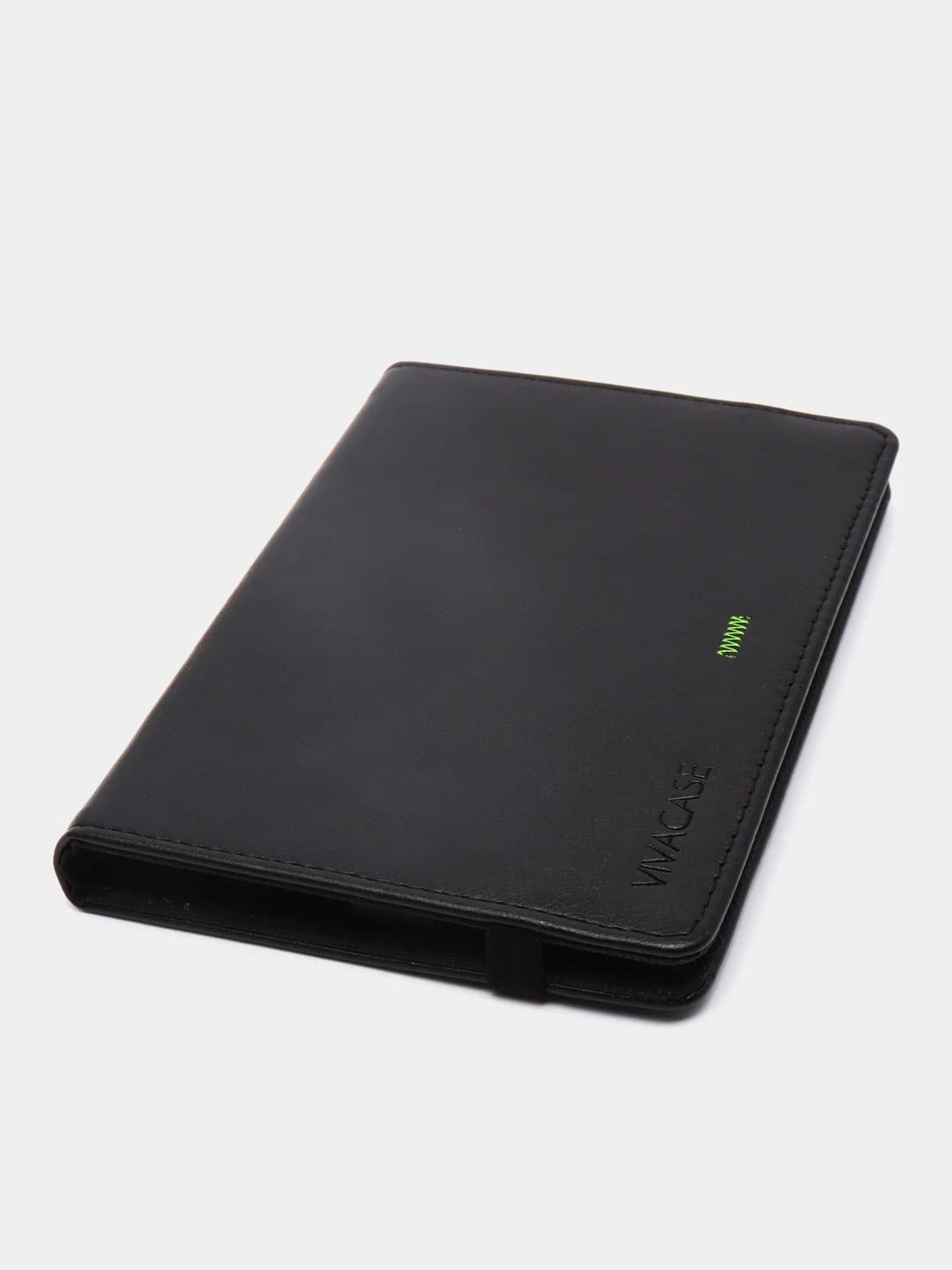 Кожаный чехол-обложка Vivacase GreenLine для PocketBook 641/40/31/26/25/24/23, черный