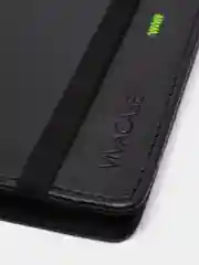 Кожаный чехол-обложка Vivacase GreenLine для PocketBook 641/40/31/26/25/24/23, черный