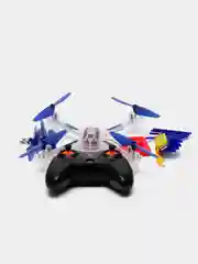 Синий радиоуправляемый квадрокоптер Syma Night Hawk X15T