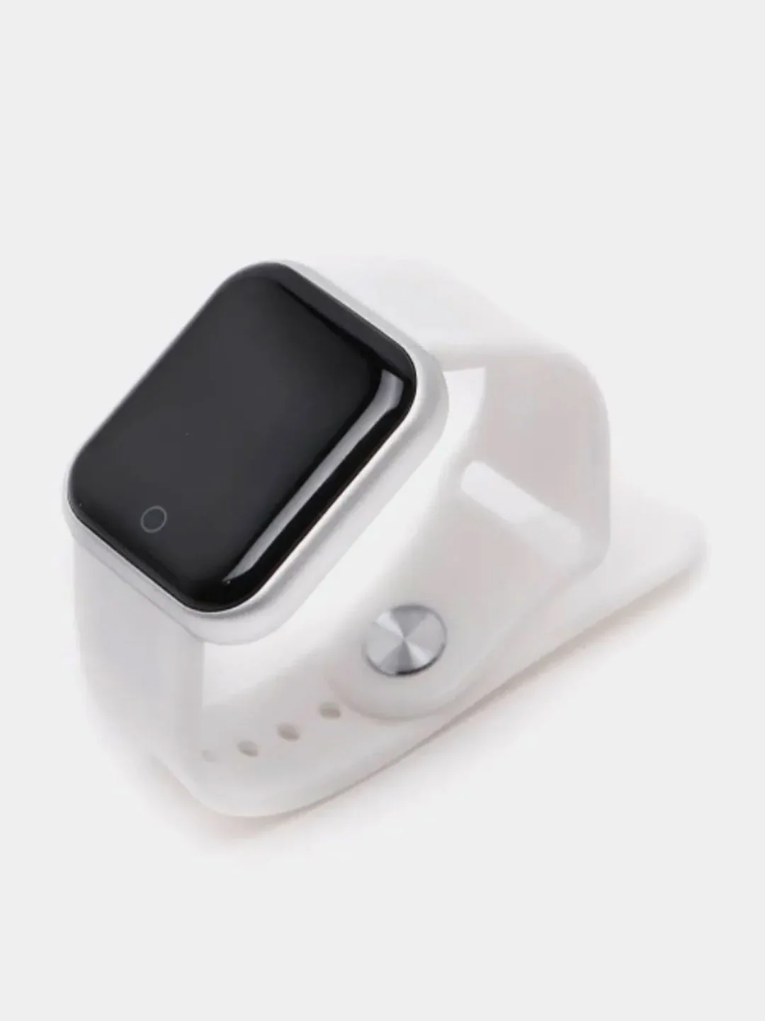Белый smart Watch, 3 цвета / Фитнес браслет