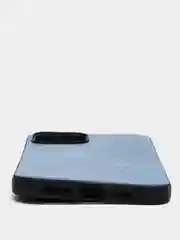 Синий чехол IPhone 11 / 11ProMax / 12 / 12ProMax / X / XS / XS Max силиконовый, имитация кожи