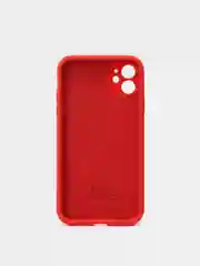Красный чехол Silicone Case для iPhone 11