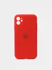 Красный чехол Silicone Case для iPhone 11