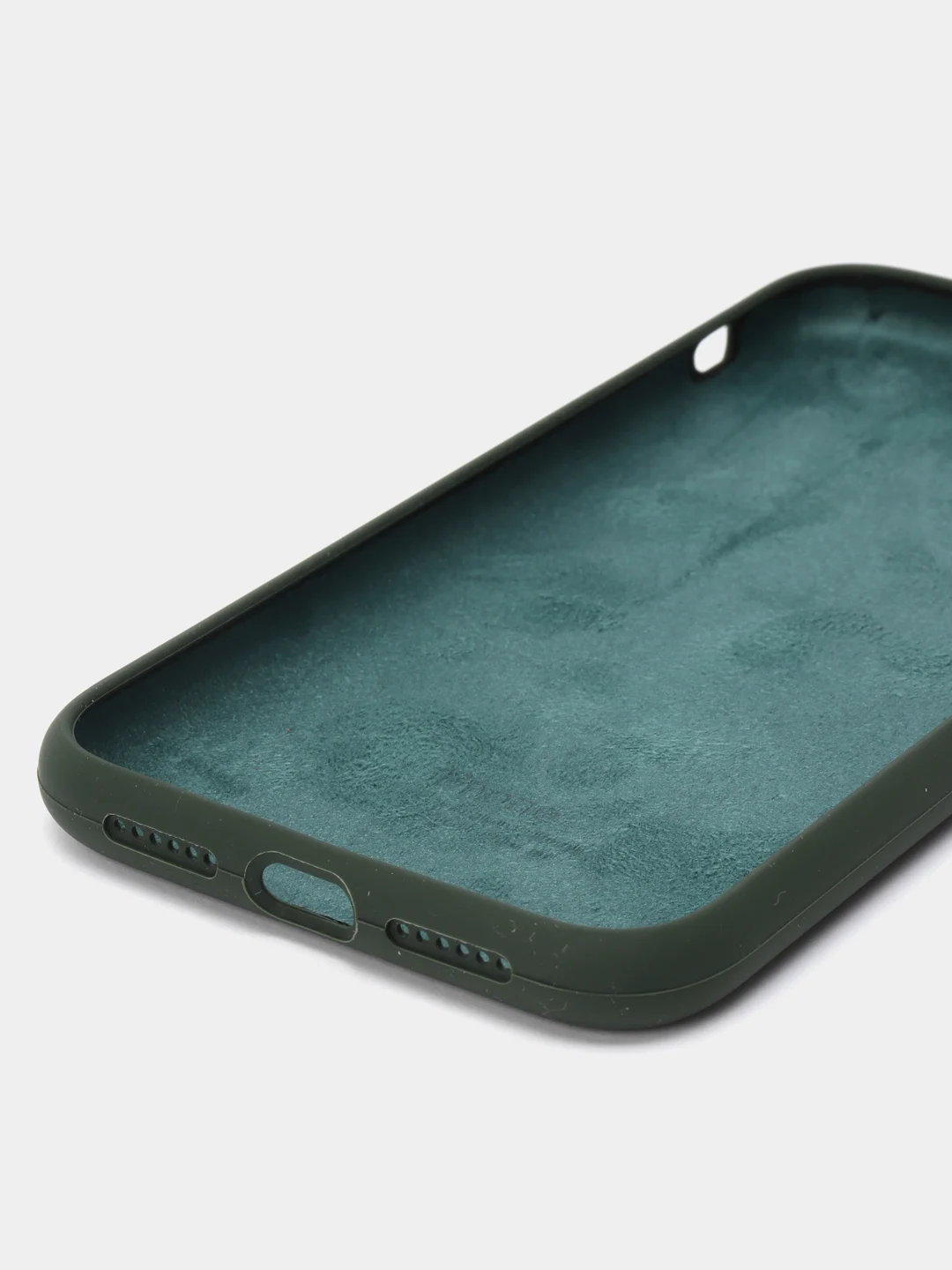 Зелёный хаки чехол Silicone Case для iPhone 11
