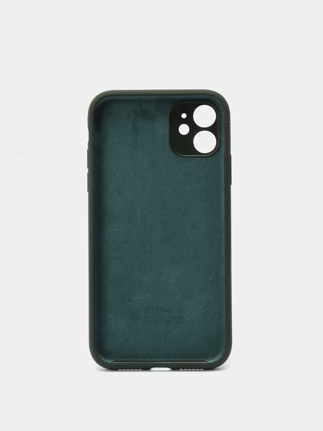 Зелёный хаки чехол Silicone Case для iPhone 11