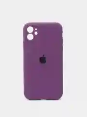 Фиолетовый чехол Silicone Case для iPhone 11