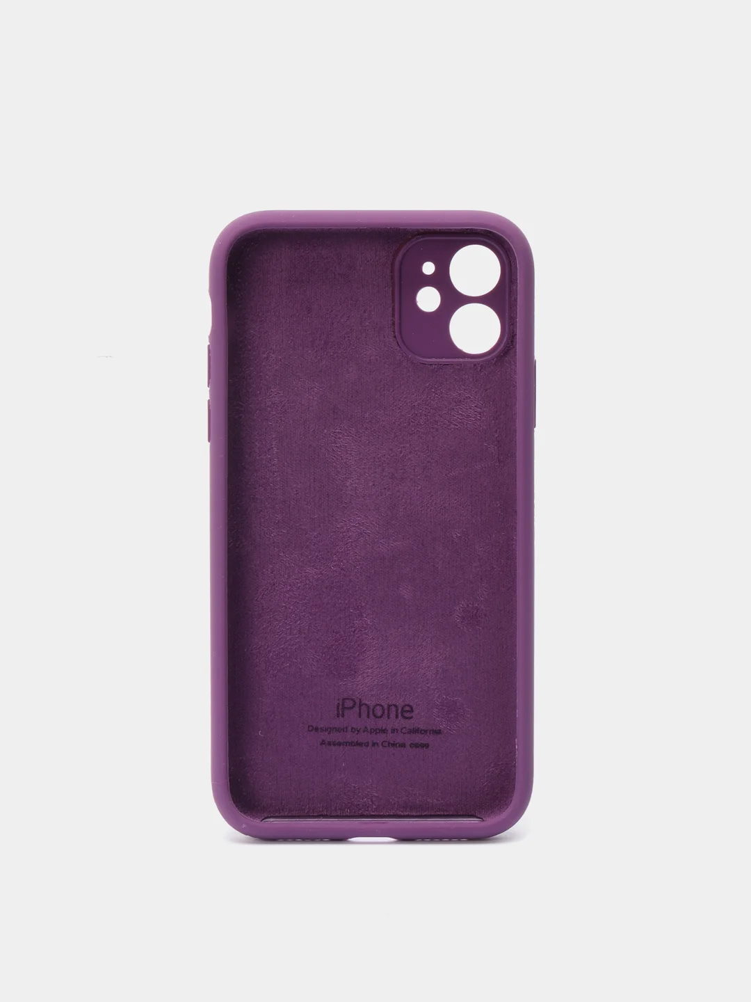 Красный чехол Silicone Case для iPhone 11