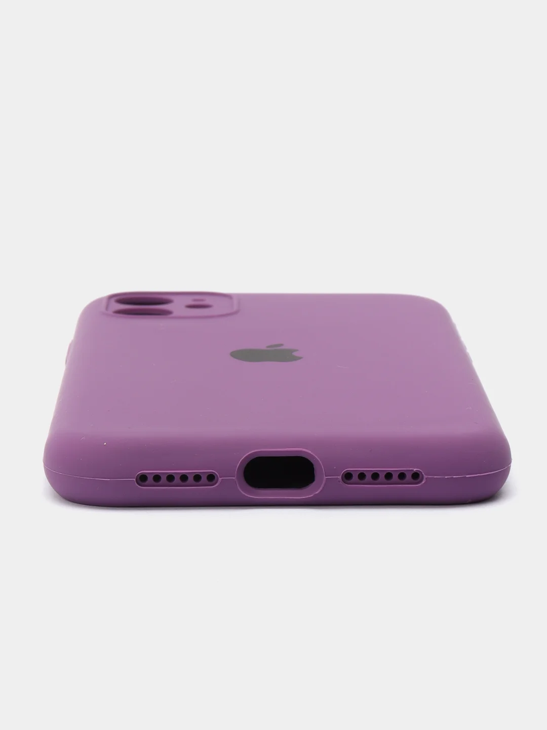 Красный чехол Silicone Case для iPhone 11