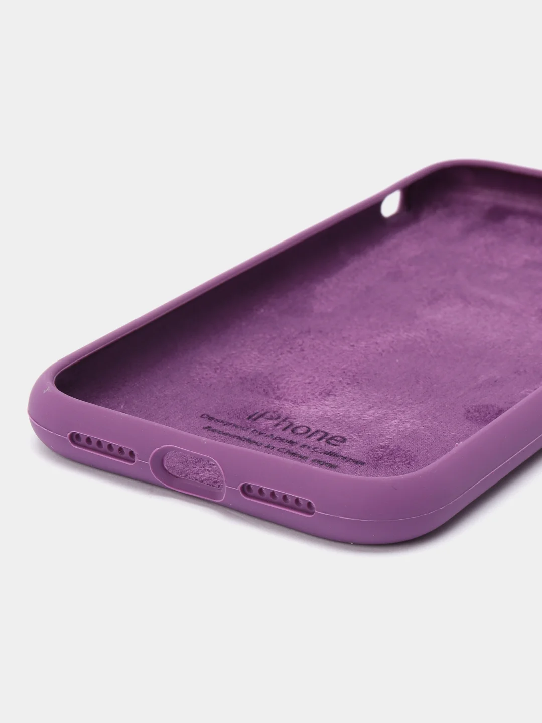 Красный чехол Silicone Case для iPhone 11