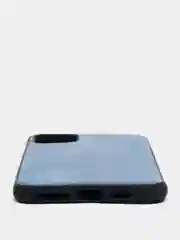 Синий чехол IPhone 11 / 11ProMax / 12 / 12ProMax / X / XS / XS Max силиконовый, имитация кожи