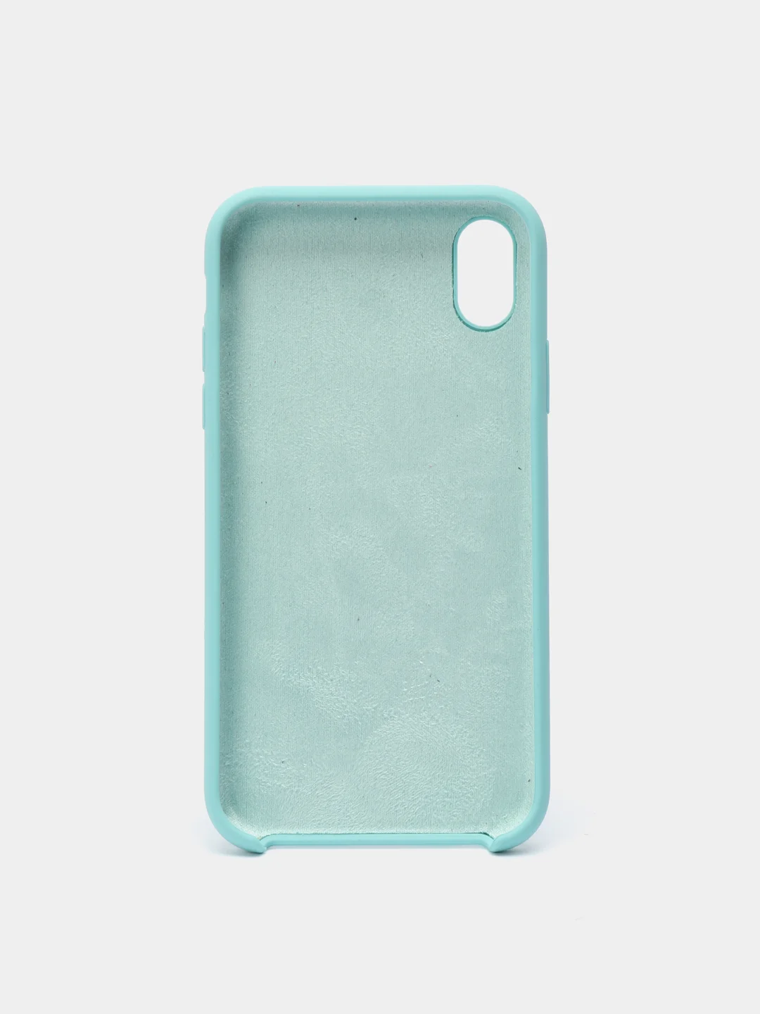 Бирюзовый чехол Silicone Case для iPhone XR