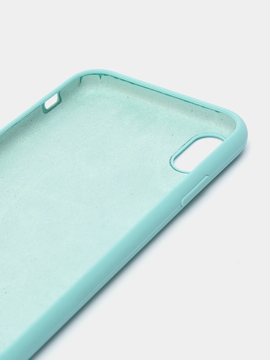 Бирюзовый чехол Silicone Case для iPhone XR