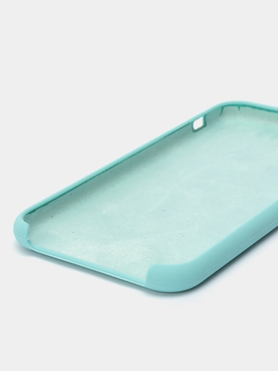 Бирюзовый чехол Silicone Case для iPhone XR