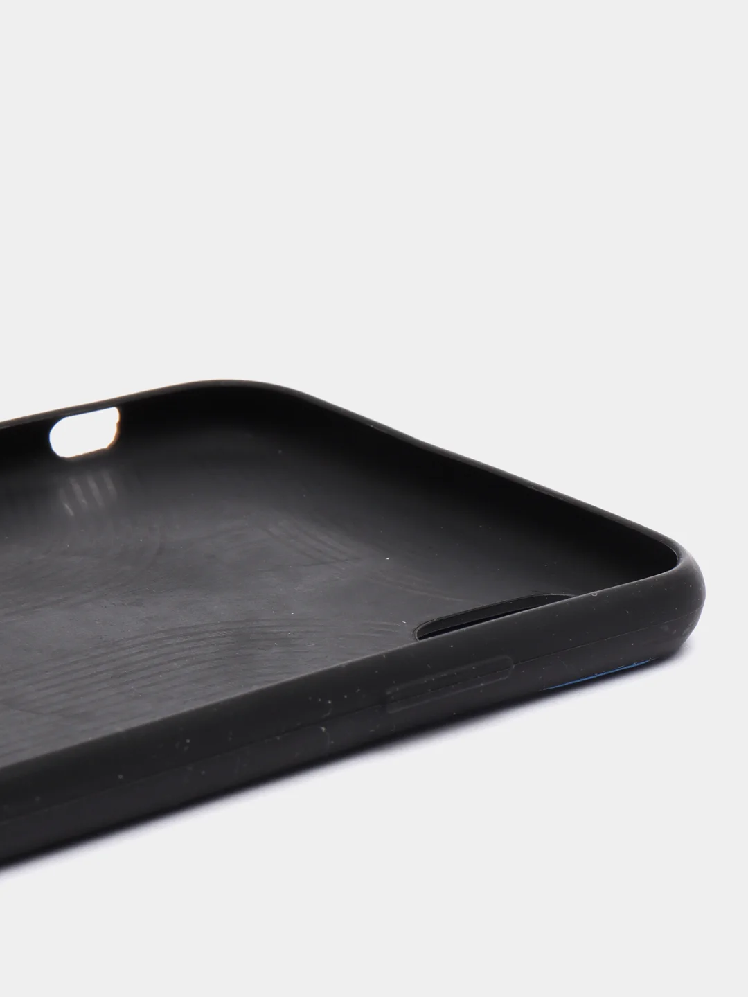 Синий чехол IPhone 11 / 11ProMax / 12 / 12ProMax / X / XS / XS Max силиконовый, имитация кожи