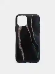 Черный яркий чехол цветные принты картинки iPhone 5S, SE 6 6S 7 8 Plus X XS XR 11 12 Mini Pro Max
