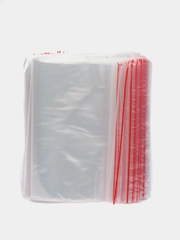 Zip-lock пакет 100 шт прозрачный полиэтиленовый с замком (Гриппер)