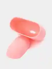 Розовый чехол для AirPods 1/2, силиконовый