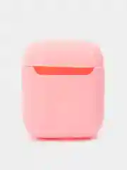 Розовый чехол для AirPods 1/2, силиконовый