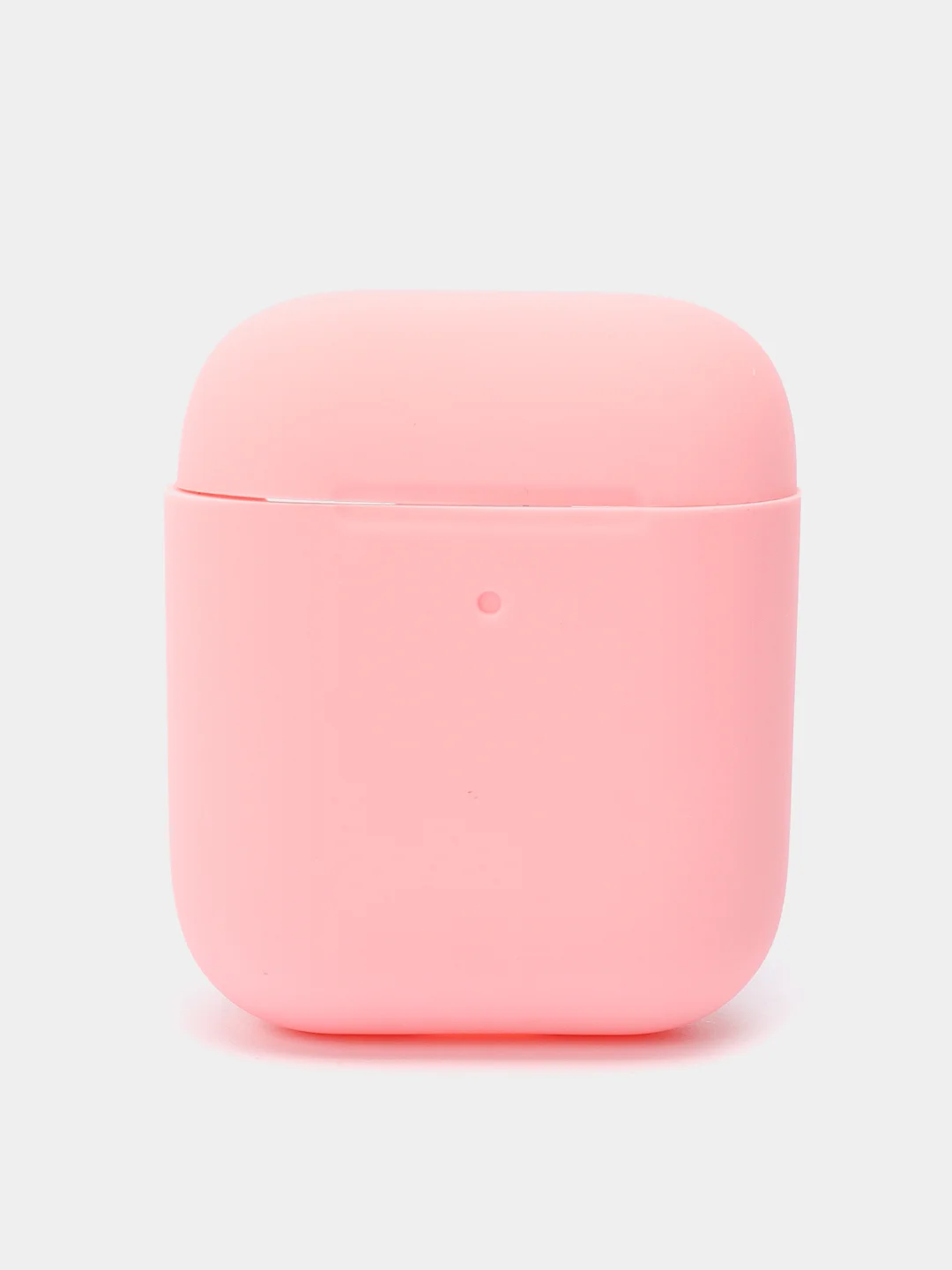 Розовый чехол для AirPods 1/2, силиконовый