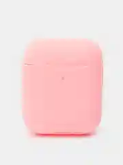 Розовый чехол для AirPods 1/2, силиконовый