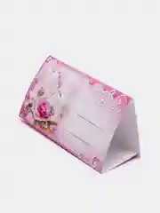 Вишнёвый банкетная карточка, 50 х 95 мм