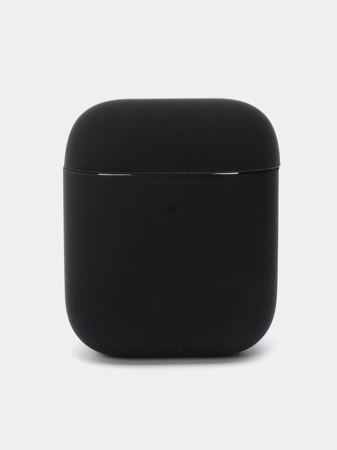 Черный чехол для AirPods 1/2, силиконовый