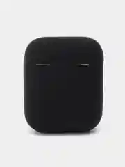 Черный чехол для AirPods 1/2, силиконовый