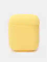 Желтый чехол для AirPods 1/2, силиконовый