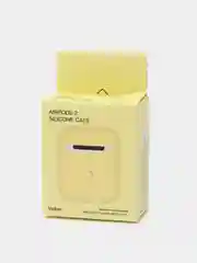 Желтый чехол для AirPods 1/2, силиконовый