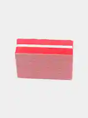 Алый баф мини для ногтей, 100/180 грит