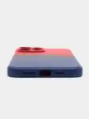 Красный чехол для iPhone 11 / 12 / 13 Pro Max силиконовый айфон про макс