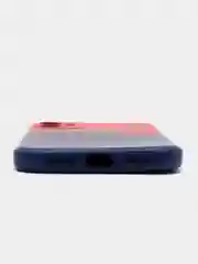 Красный чехол для iPhone 11 / 12 / 13 Pro Max силиконовый айфон про макс