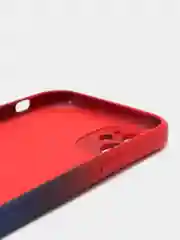 Красный чехол для iPhone 11 / 12 / 13 Pro Max силиконовый айфон про макс