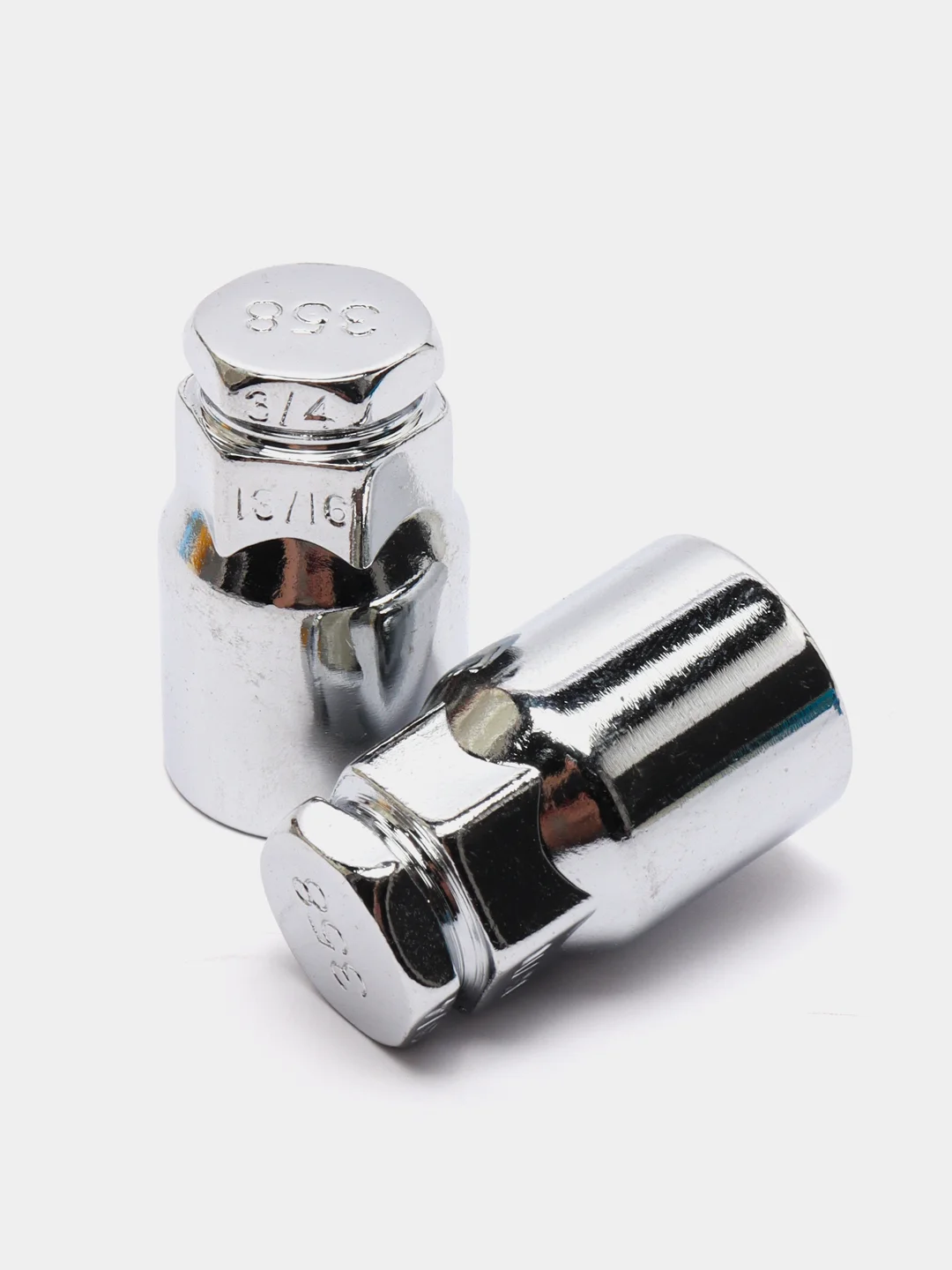 Гайки секретные LS M12 х 1.25 / 32 мм, конус, 4+2 ключа, хром, 20605SP